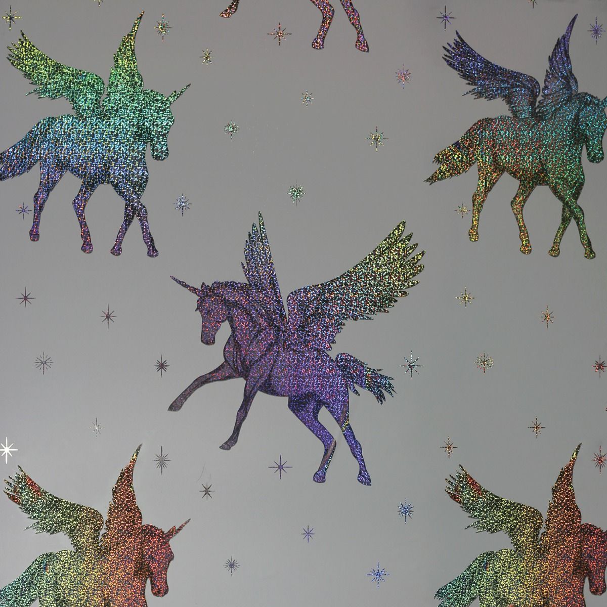Sarah S Wallpaper Interiors Holographic Unicorn